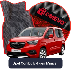 OMEVO 5D Pro EVA Bilmåtter til Opel Combo E 4. gen Minivan (2018-2025)