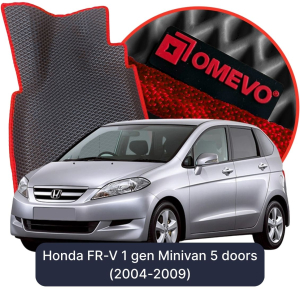 OMEVO 5D Pro EVA Bilmåtter til Honda FR-V 1. generation Minivan 5 døre (2004-2009)
