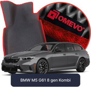 OMEVO 5D Pro EVA Bilmåtter til BMW M5 G61 8 gen Kombi (2023-2026)