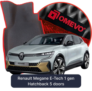 OMEVO 5D Pro EVA Bilmåtter til Renault Megane E-Tech 1 gen Hatchback 5 døre (2021-2025)
