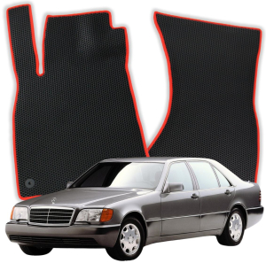 OMEVO EVA Bilmåtter® til Mercedes-Benz S Class W140 3 gen Sedan Long (1991-1998)