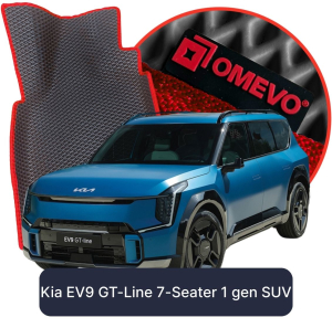 OMEVO 5D Pro EVA Bilmåtter til Kia EV9 GT-Line 7-personers 1. gen SUV (2023-2025)