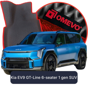 OMEVO 5D Pro EVA Bilmåtter til Kia EV9 GT-Line 6-personers 1. gen SUV (2023-2025)