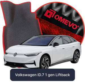 OMEVO 5D Pro EVA Bilmåtter til Volkswagen ID.7 1 gen Liftback (2023-2026)