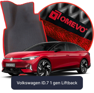 EVA bilgummimåtter OMEVO til Volkswagen ID.7 GTX 1 gen Liftback (2023-2026)