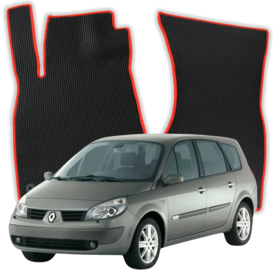 EVA bilgummimåtter OMEVO til Renault Grand Scenic 7-Osobowy  2 gen Minivan (2004-2009)