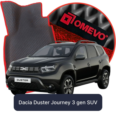 EVA bilgummimåtter OMEVO til Dacia Duster Journey 3. gen SUV (2024-2025)