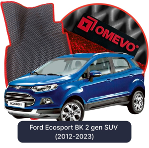 OMEVO 5D Pro EVA Bilmåtter til Ford Ecosport BK 2. gen SUV (2012-2023)