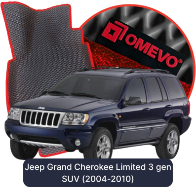 EVA bilgummimåtter OMEVO til Jeep Grand Cherokee Limited 3. gen SUV (2004-2010)