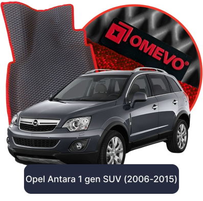 EVA bilgummimåtter OMEVO til Opel Antara 1. gen SUV (2006-2015)