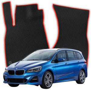 OMEVO EVA Bilmåtter® til BMW 2 Gran Tourer 5 Sæder F45 1 gen Minivan (2014-2022)