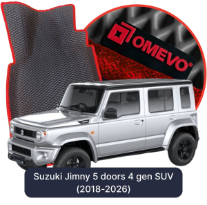 OMEVO 5D Pro EVA Bilmåtter til Suzuki Jimny 5-dørs 4 gen SUV (2018-2026)