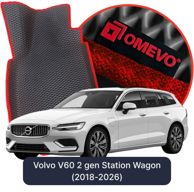 EVA bilgummimåtter OMEVO til Volvo V60 2. gen Kombi (2018-2025)