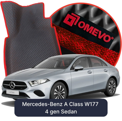 EVA bilgummimåtter OMEVO til Mercedes-Benz A Class W177 4 gen Sedan (2019-2026)
