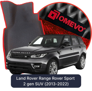 OMEVO 5D Pro EVA Bilmåtter til Land Rover Range Rover Sport 2. gen SUV (2013-2022)