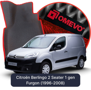 OMEVO 5D Pro EVA Bilmåtter til Citroën Berlingo 2 sæder 1 gen Furgon (1996-2008)