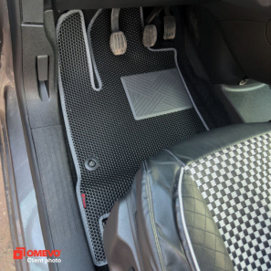 EVA bilgummimåtter OMEVO til Citroën Berlingo XL 5-personers 3 gen Lang KombiVan (2018–2025)