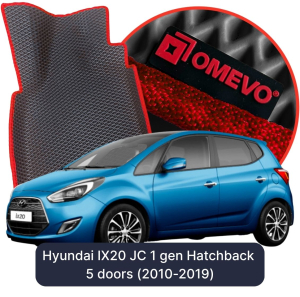 OMEVO 5D Pro EVA Bilmåtter til Hyundai IX20 JC 1. generation Hatchback (2010-2019)