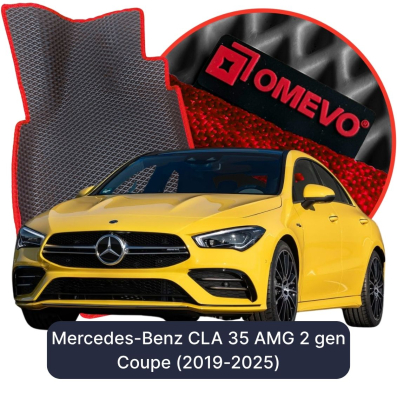 EVA bilgummimåtter OMEVO til Mercedes-Benz CLA 35 AMG 2. gen Coupe (2019-2025)
