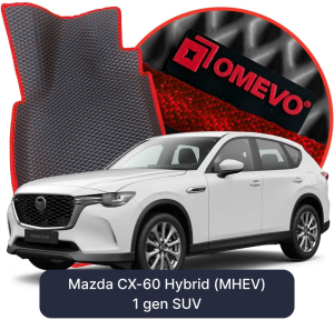 OMEVO 5D Pro EVA Bilmåtter til Mazda CX-60 Hybrid (MHEV) 1 gen SUV (2022-2026)