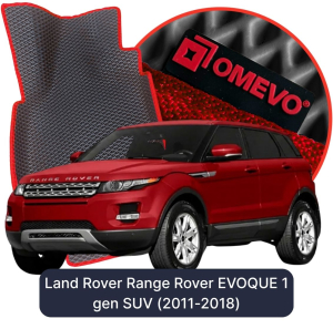 OMEVO 5D Pro EVA Bilmåtter til Land Rover Range Rover EVOQUE 1. gen SUV (2011-2018)