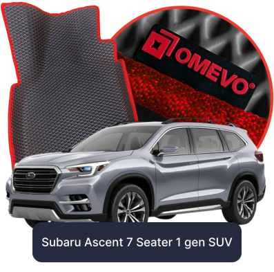 EVA bilgummimåtter OMEVO til Subaru Ascent 7 Sæder 1 gen SUV (2018-2026)