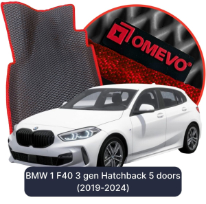 OMEVO 5D Pro EVA Bilmåtter til BMW 1 F40 3 gen Hatchback 5 døre (2019-2024)