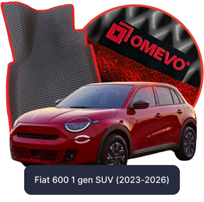 EVA bilgummimåtter OMEVO til Fiat 600 1. gen SUV (2023-2025)