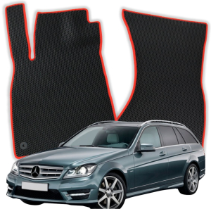 OMEVO EVA Bilmåtter® til Mercedes-Benz C-klasse C180 W204 3 gen Stationcar (2007-2014)