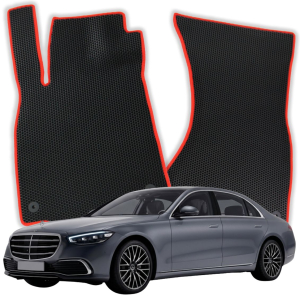 OMEVO EVA Bilmåtter® til Mercedes-Benz S klasa 4 sæder W223 7 gen Sedan Lang (2020-2023)