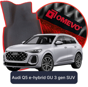OMEVO 5D Pro EVA Bilmåtter til Audi Q5 e-hybrid GU 3 gen SUV (2024-2026)