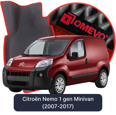 EVA bilgummimåtter OMEVO til Citroën Nemo 1 gen Minivan (2007-2017)