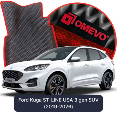 EVA bilgummimåtter OMEVO til Ford Kuga ST-LINE USA 3 gen SUV (2019-2026)