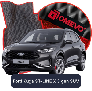 OMEVO 5D Pro EVA Bilmåtter til Ford Kuga ST-LINE X 3 gen SUV (2019-2026)