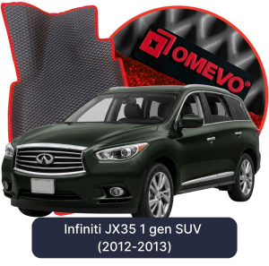 OMEVO 5D Pro EVA Bilmåtter til Infiniti JX35 1 gen SUV (2012-2013)