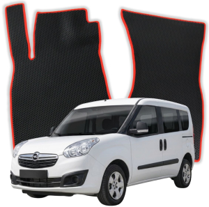 OMEVO EVA Bilmåtter® til Opel Combo D 5 Sæder 3 gen Minivan 5 døre (2011-2018)