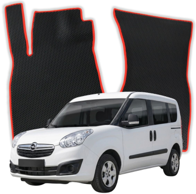 EVA bilgummimåtter OMEVO til Opel Combo D 5 Sæder 3 gen Minivan 5 døre (2011-2018)