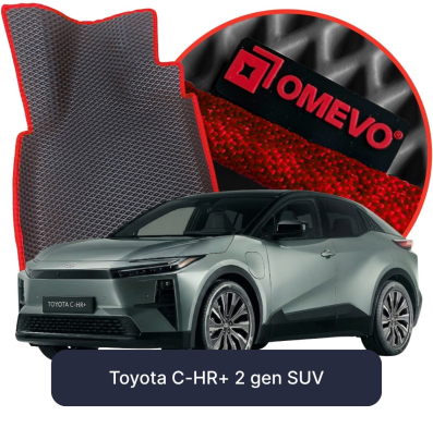 EVA bilgummimåtter OMEVO til Toyota C-HR+ 2 gen SUV (2023-2026)