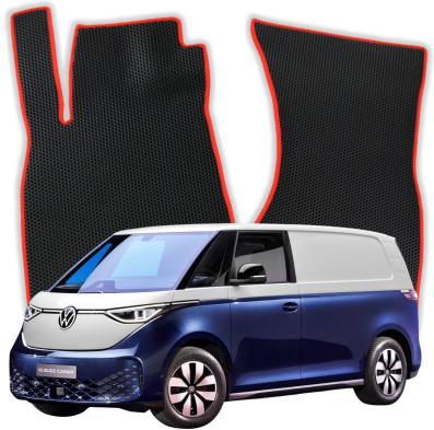 EVA bilgummimåtter OMEVO til Volkswagen ID.Buzz Cargo 3 Sæder 1 gen Minivan (2022-2026)