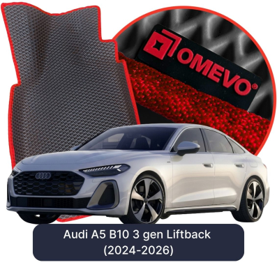 EVA bilgummimåtter OMEVO til Audi A5 B10 3 gen Liftback (2024-2025)