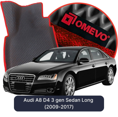 EVA bilgummimåtter OMEVO til Audi A8 D4 3 gen Sedan Lang (2009-2017)