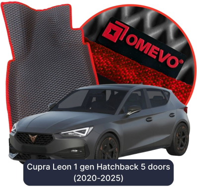 EVA bilgummimåtter OMEVO til Cupra Leon 1. gen Hatchback 5 døre (2020-2025)
