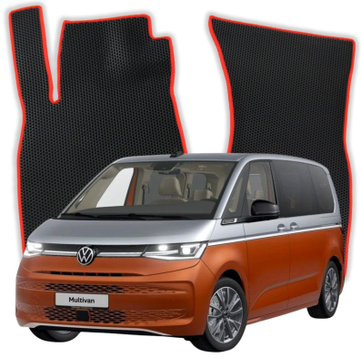 EVA bilgummimåtter OMEVO til Volkswagen Multivan T7 7 gen Minibus Kort (2021-2025)