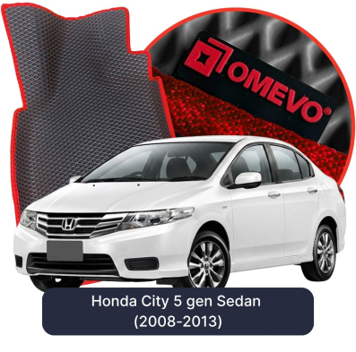 EVA bilgummimåtter OMEVO til Honda City 5. generation Sedan (2008-2013)