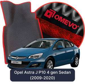OMEVO 5D Pro EVA Bilmåtter til Opel Astra J P10 4. gen Sedan (2009-2020)