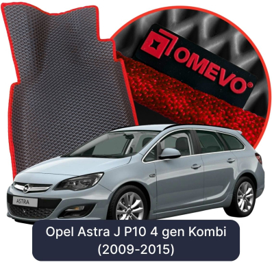 EVA bilgummimåtter OMEVO til Opel Astra J P10 4. gen Kombi (2009-2015)