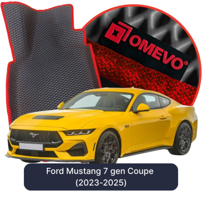 EVA bilgummimåtter OMEVO til Ford Mustang 7 gen Coupe (2023-2025)