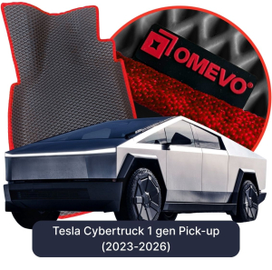 OMEVO 5D Pro EVA Bilmåtter til Tesla Cybertruck 1 gen Pick-up (2023-2026)