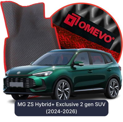 EVA bilgummimåtter OMEVO til MG ZS Hybrid+ Exclusive  2 gen SUV (2024-2026)