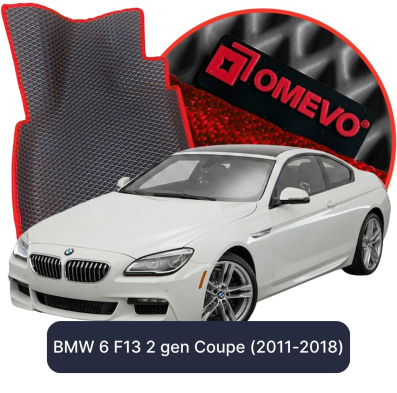 EVA bilgummimåtter OMEVO til BMW 6 F13 2 gen (2011-2018)